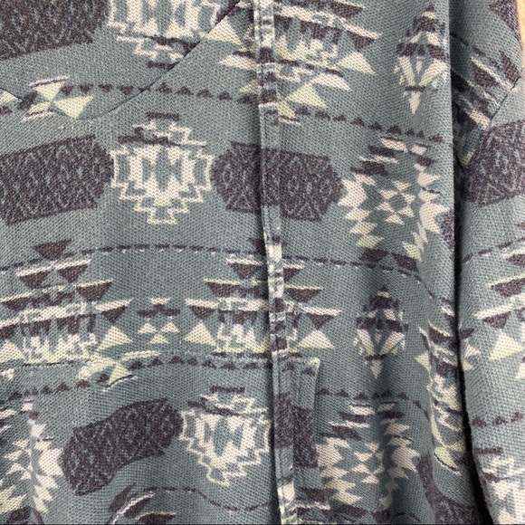 Wall Flower Aztec Print Hoodie - Picture 3 of 5